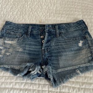 Abercrombie jean shorts